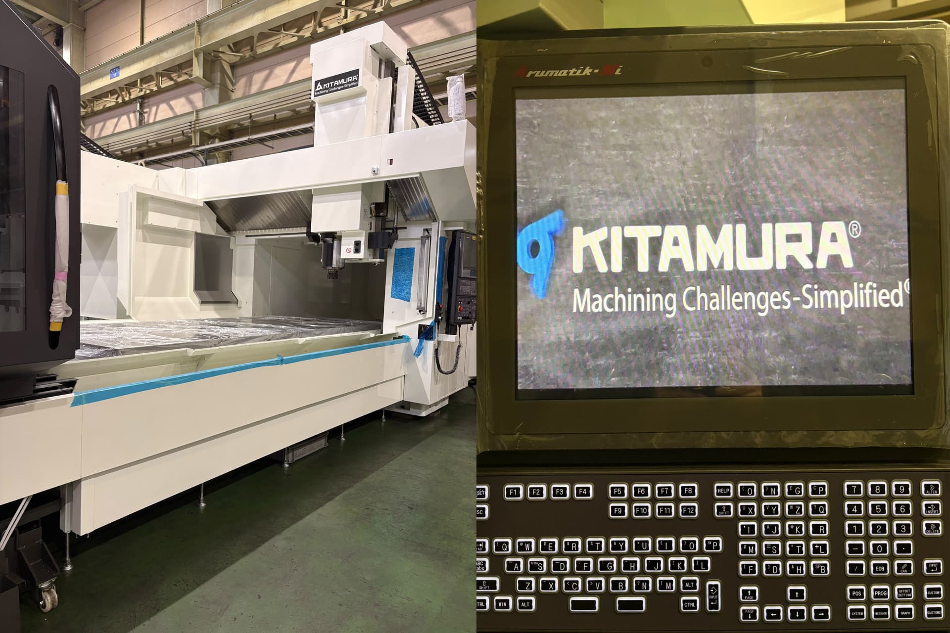 門型マシニングセンタ BRIDGEcenter-10G｜有限会社メタルテックの設備紹介