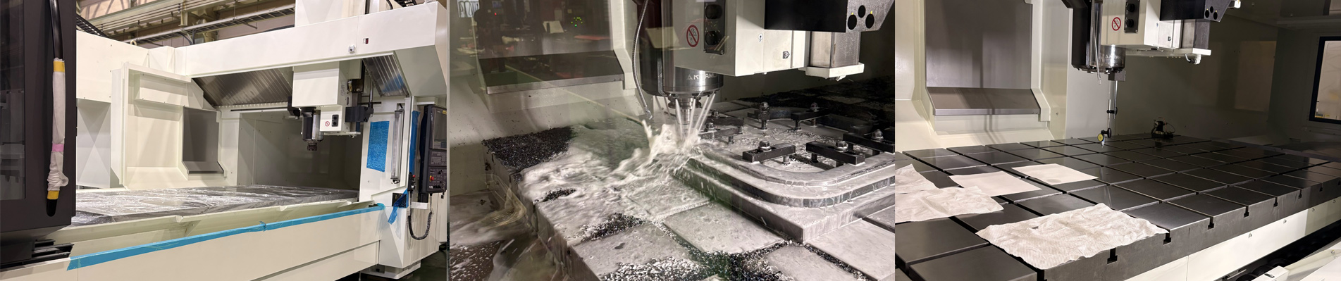 門型マシニング｜有限会社メタルテックの設備紹介